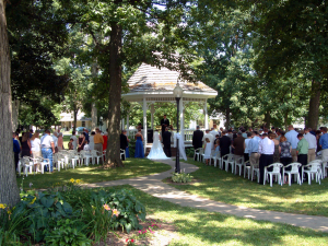 outdoor wedding