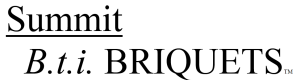 Summit Bti Briquets